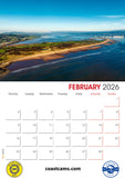 2026 Official Coast Cams Dawlish Warren Calendar