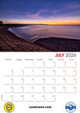 2026 Official Coast Cams Dawlish Warren Calendar