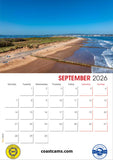 2026 Official Coast Cams Dawlish Warren Calendar