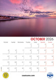 2026 Official Coast Cams Dawlish Calendar
