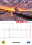 2026 Official Coast Cams Dawlish Calendar