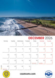 2026 Official Coast Cams Dawlish Warren Calendar