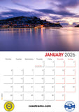 2026 Official Coast Cams Dartmouth and Kingswear Calendar