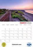 2026 Official Coast Cams Dawlish Warren Calendar