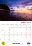 2026 Official Coast Cams Dawlish Calendar