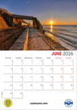 2026 Official Coast Cams Dawlish Calendar