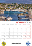 2026 Official Coast Cams Dartmouth and Kingswear Calendar