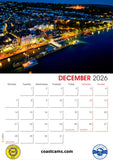 2026 Official Coast Cams Dartmouth and Kingswear Calendar