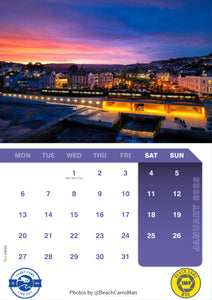 2025 Official Coast Cams Dawlish Calendar