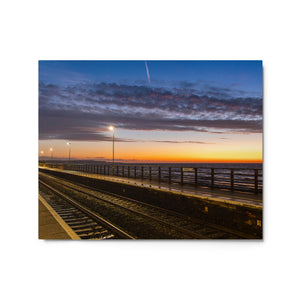 Dawlish Railway Station at Sunrise 2020 - Metal prints