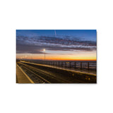 Dawlish Railway Station at Sunrise 2020 - Metal prints