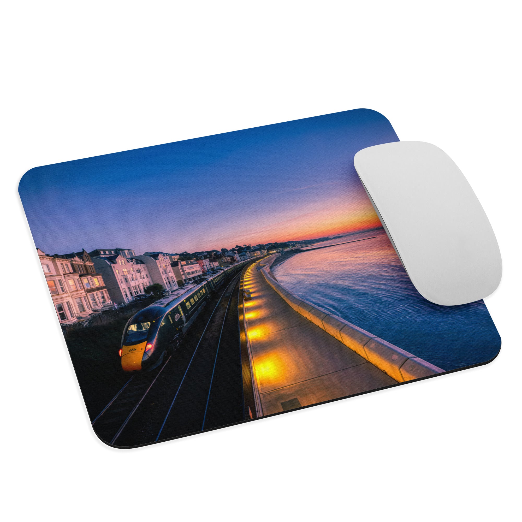 IET Passing Dawlish Sea Wall Mouse Pad