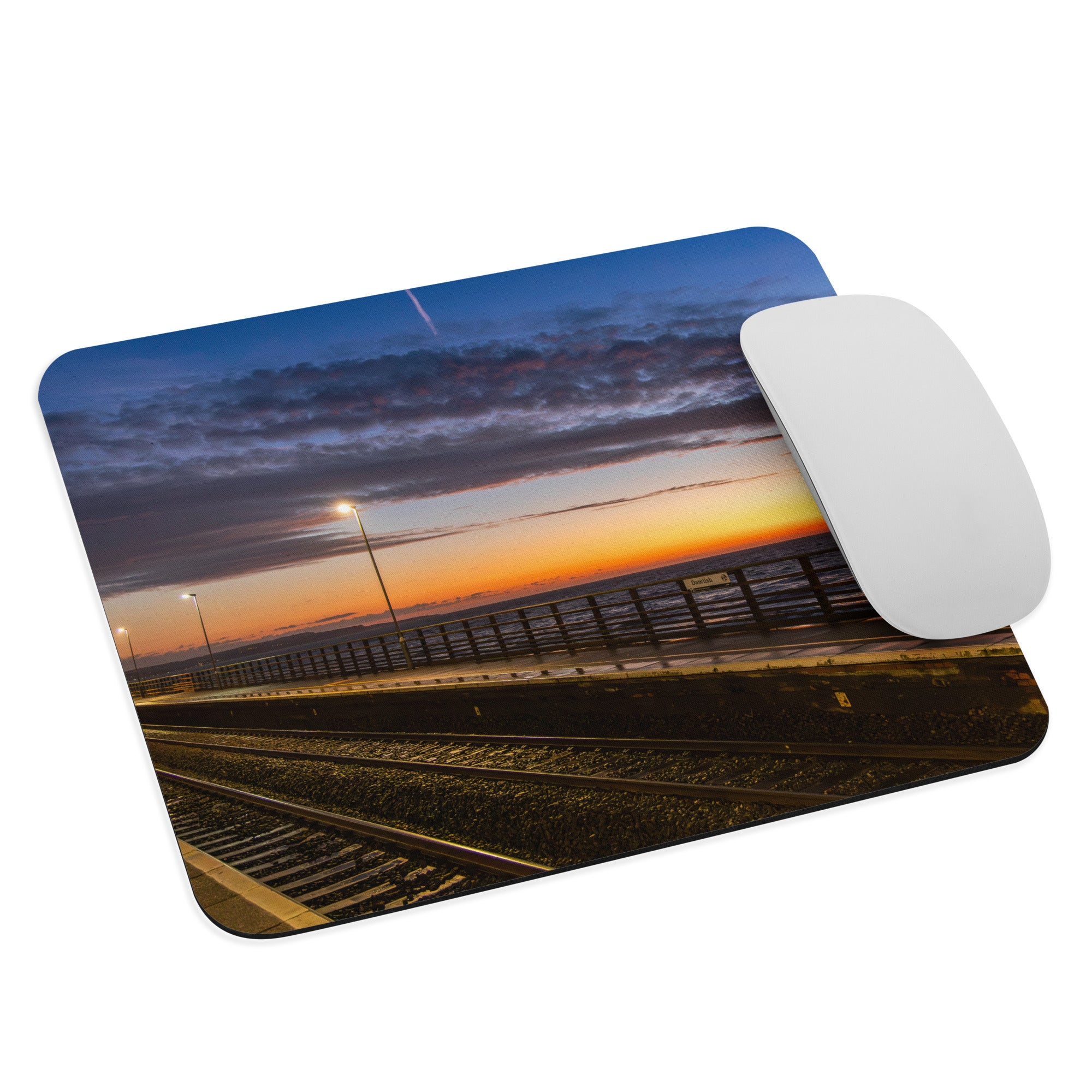 Dawlish Railway Station at Sunrise 2020 - Mouse Mat