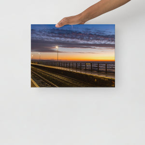 Dawlish Railway Station at Sunrise 2020 - Thin canvas