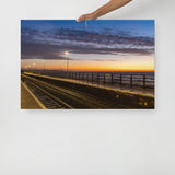 Dawlish Railway Station at Sunrise 2020 - Thin canvas