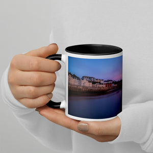 Sunrise Overlooking Dawlish and the New Sea Wall - Mug