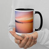 Sunrise Overlooking Dawlish and the New Sea Wall - Mug