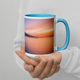 Sunrise Overlooking Dawlish and the New Sea Wall - Mug