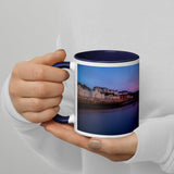 Sunrise Overlooking Dawlish and the New Sea Wall - Mug