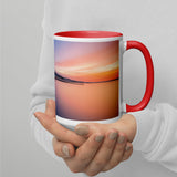 Sunrise Overlooking Dawlish and the New Sea Wall - Mug